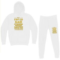 I'm Proud Dad Of Freaking Awesome Daughters Hoodie & Jogger Set | Artistshot