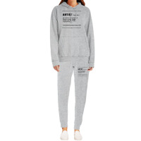 Artist Noun Hoodie & Jogger Set | Artistshot