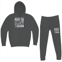 I'm Armed With Reason Logic Facts And A Cop Hoodie & Jogger Set | Artistshot