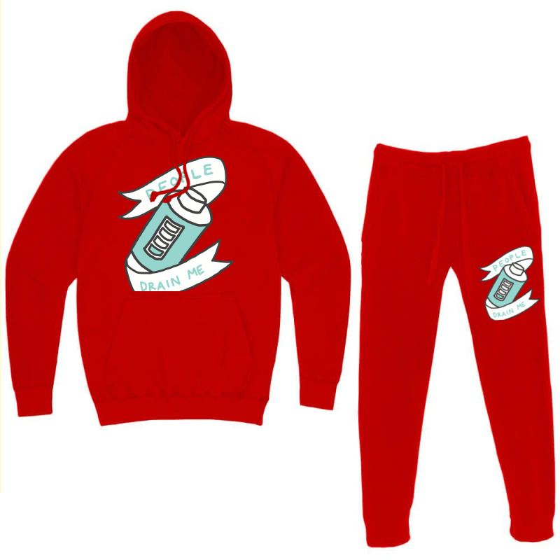 People Drain Me Hoodie & Jogger Set | Artistshot