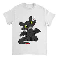 Fury Dragon Eat Fish Classic T-shirt | Artistshot