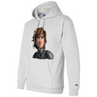 Haddock Smile Figure Champion Hoodie | Artistshot