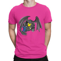 Toothless Yellow And Blue Monster T-shirt | Artistshot