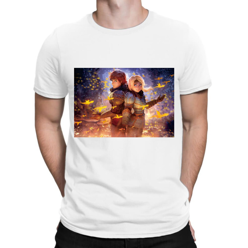 Two True Love Hiccup And Astrid T-shirt | Artistshot