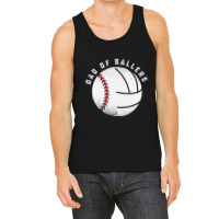 Dad Of Ballers Father Son Volleyball Baseball Player Coach T Shirt Tank Top | Artistshot