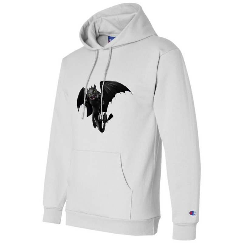 Angry Toothless Dragon Champion Hoodie | Artistshot