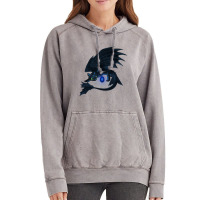 Black And Blue Egg Dragon Vintage Hoodie | Artistshot