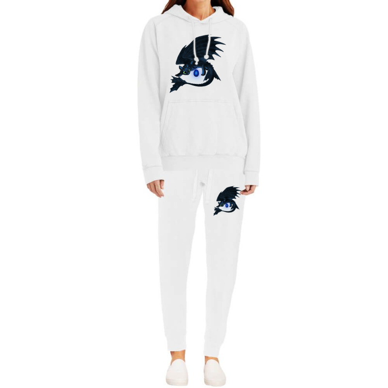 Black And Blue Egg Dragon Hoodie & Jogger Set | Artistshot