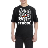 101 Days Of School Dalmatian Dog 100 Days Smarter Teachers T Shirt Youth Tee | Artistshot