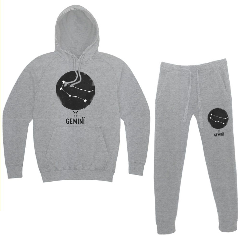 Minimal Gemini Zodiac Sign Hoodie & Jogger Set | Artistshot