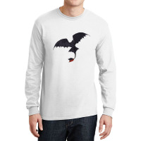 Flying Red Tail Dragon Long Sleeve Shirts | Artistshot