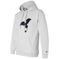 Flying Red Tail Dragon Champion Hoodie | Artistshot