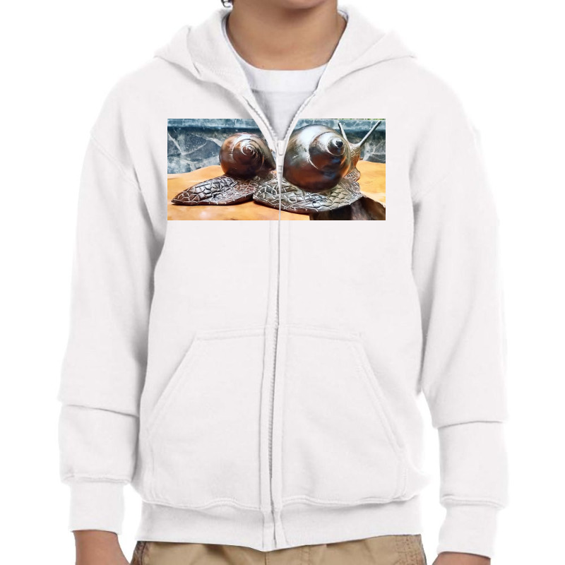 Snail Youth Zipper Hoodie by argo | Artistshot