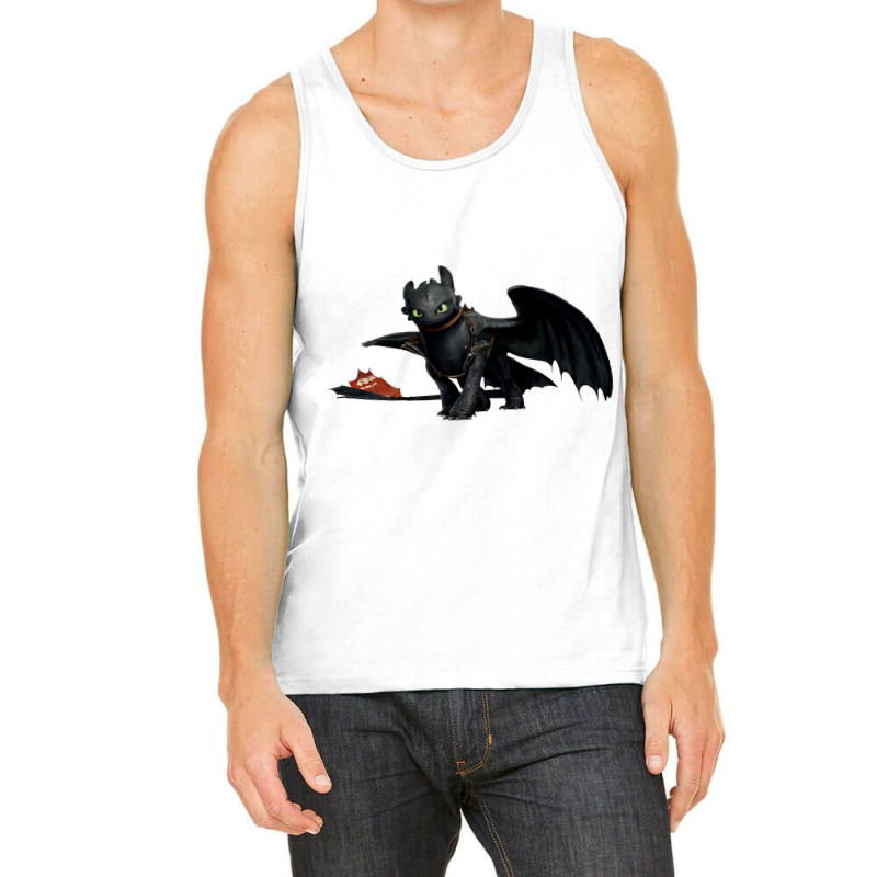 Dragon Toothless Red Tail Tank Top | Artistshot