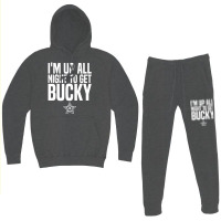 I'm Up All Night To Get Bucky Hoodie & Jogger Set | Artistshot