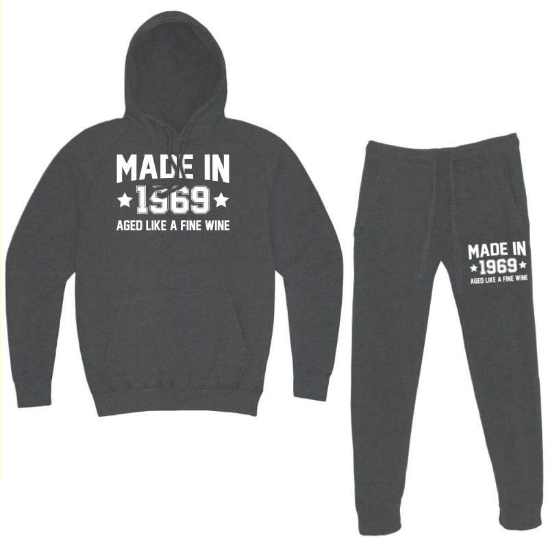 Made In 1969 Aged Like A Fine Wine Hoodie & Jogger Set | Artistshot