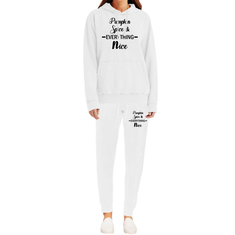 Pumpkin Spice & Everything Nice Hoodie & Jogger Set | Artistshot