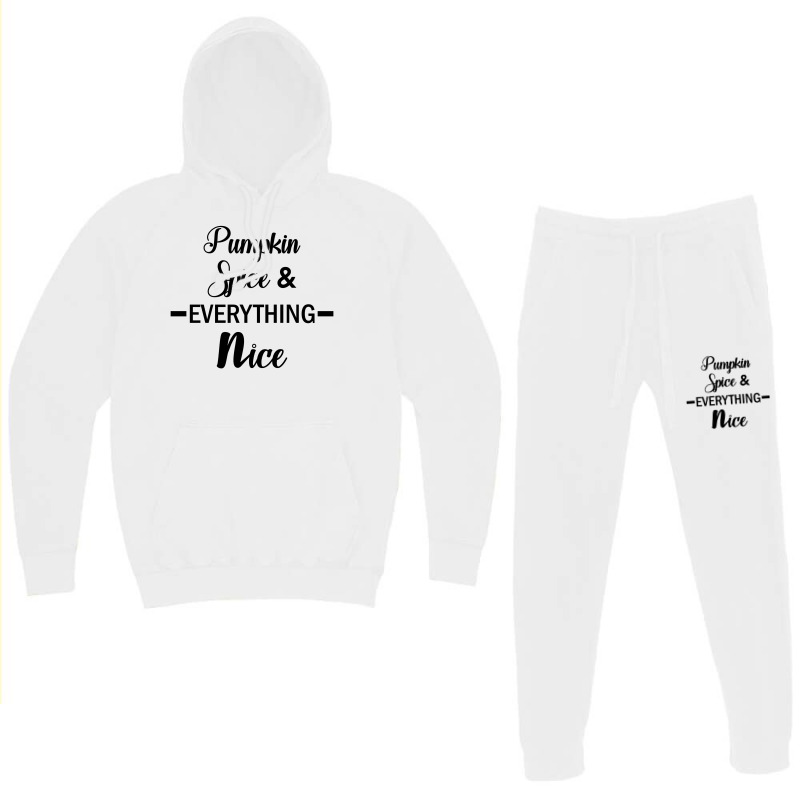 Pumpkin Spice & Everything Nice Hoodie & Jogger Set | Artistshot