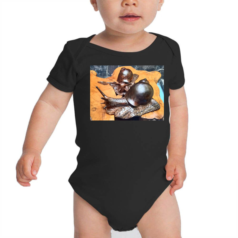 Snail Baby Bodysuit by argo | Artistshot