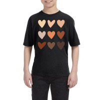 Skin Tone Hearts, Youth Tee | Artistshot