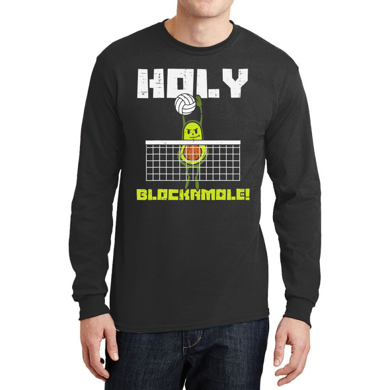 Holy Blockamole Avocado Volleyball Player Blocker Men Women T Shirt Long Sleeve Shirts by longduong89 | Artistshot