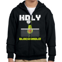 Holy Blockamole Avocado Volleyball Player Blocker Men Women T Shirt Youth Zipper Hoodie | Artistshot