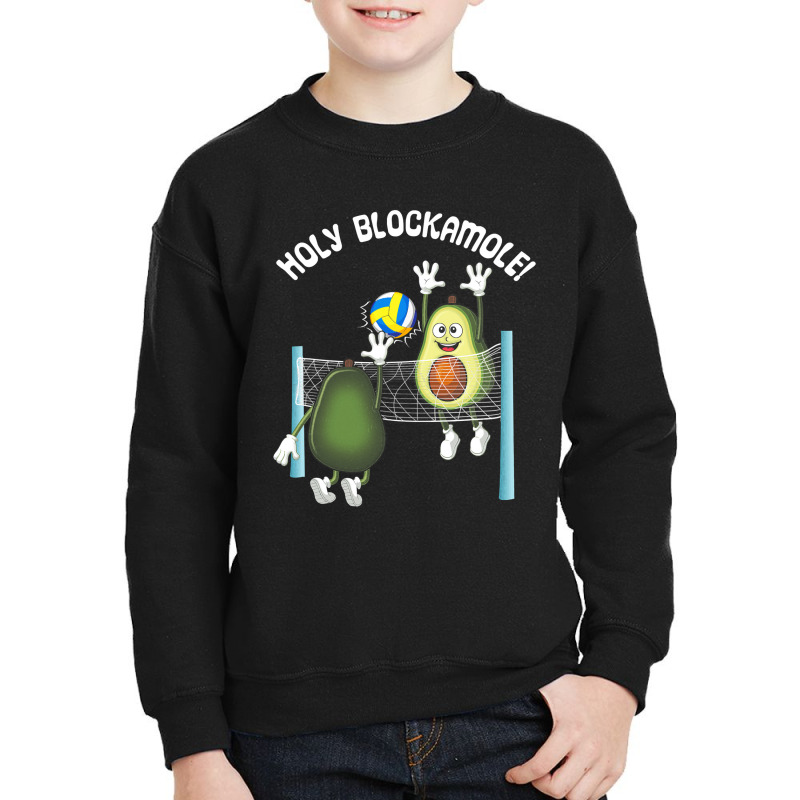 Holy Blockamole! Guacamole Player Blocker Volleyball T Shirt Youth Sweatshirt by longduong89 | Artistshot