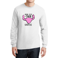 Uterus Middle Finger Long Sleeve Shirts | Artistshot