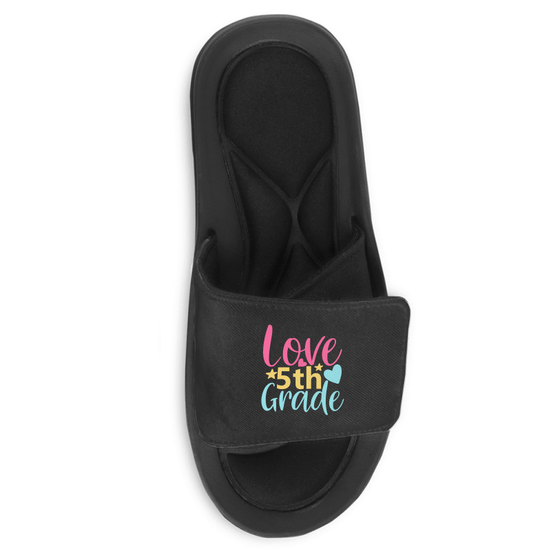 5th Grade Love Slide Sandal | Artistshot