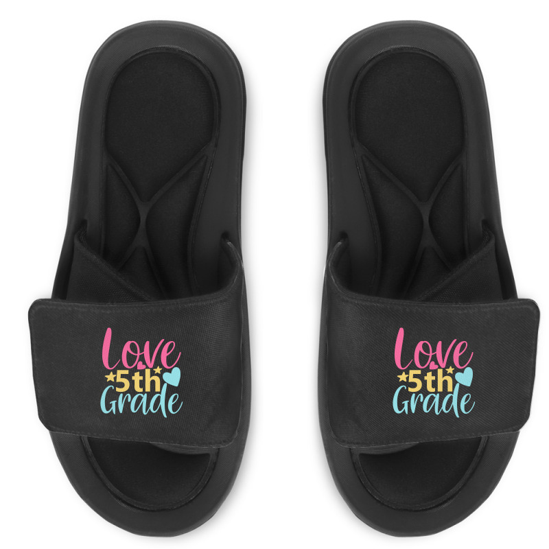 5th Grade Love Slide Sandal | Artistshot