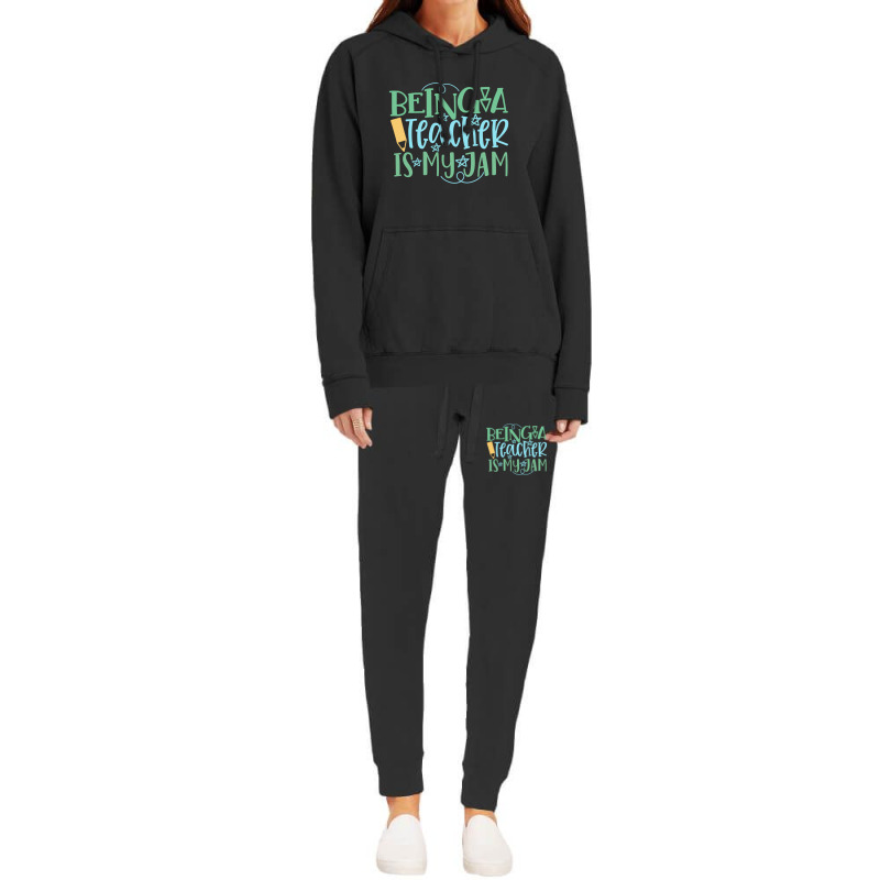 Being A Teacher Is My Jam Hoodie & Jogger Set | Artistshot