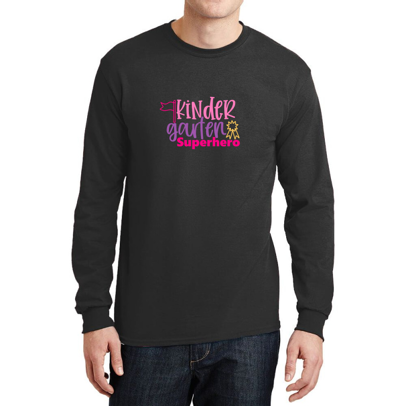 Kindergarten Superhero Long Sleeve Shirts | Artistshot