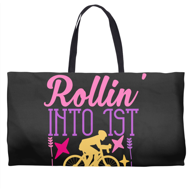 Rollin  Into 1st Grade Weekender Totes | Artistshot