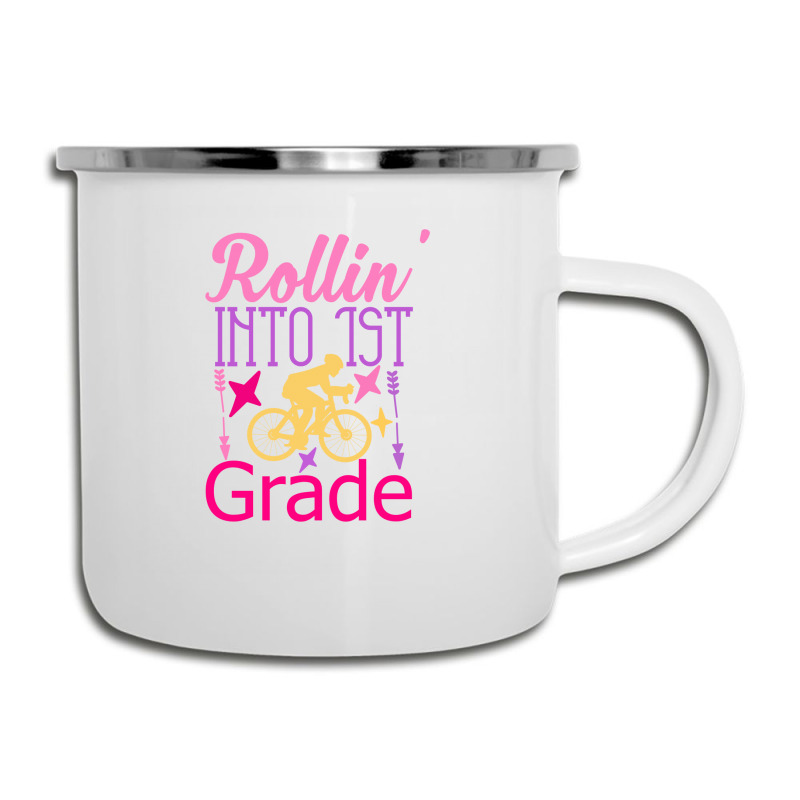 Rollin  Into 1st Grade Camper Cup | Artistshot