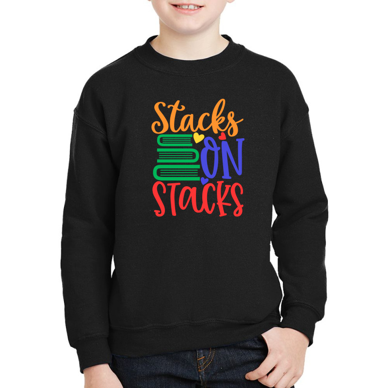 Stacks On Stacks Youth Sweatshirt | Artistshot