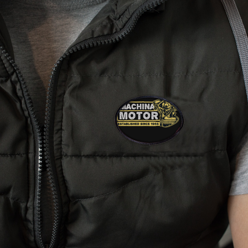 Machina Motor Oval Patch | Artistshot