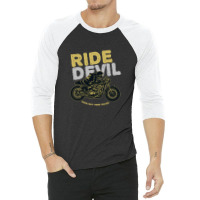 Ride Devil 3/4 Sleeve Shirt | Artistshot