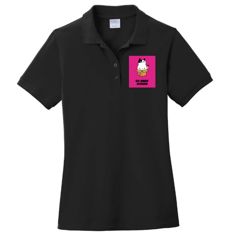 Angry Cat T Shirt Design Maker 24c Ladies Polo Shirt by Dhkdrjb123r | Artistshot