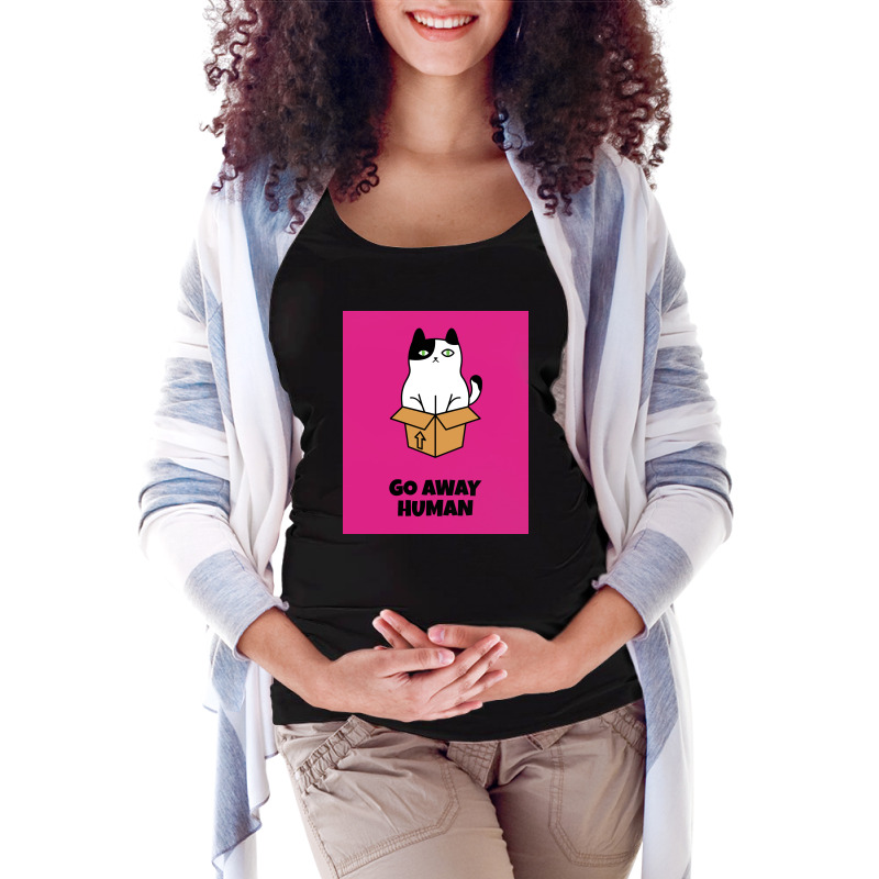 Angry Cat T Shirt Design Maker 24c Maternity Scoop Neck T-shirt by Dhkdrjb123r | Artistshot