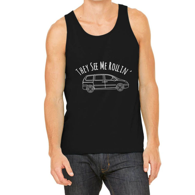 They See Me Rollin' Funny Soccer Dad & Mom Minivan Long Sleeve T Shirt Tank Top by longduong89 | Artistshot