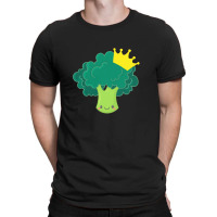 Vegan T  Shirt Broccoli Queen Gift Plant Vegan Saying T  Shirt (2) T-shirt | Artistshot