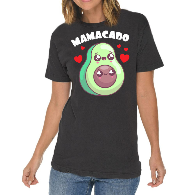 Vegan T  Shirt Mamacado Gift Plants Vegan Saying T  Shirt Vintage T-shirt | Artistshot