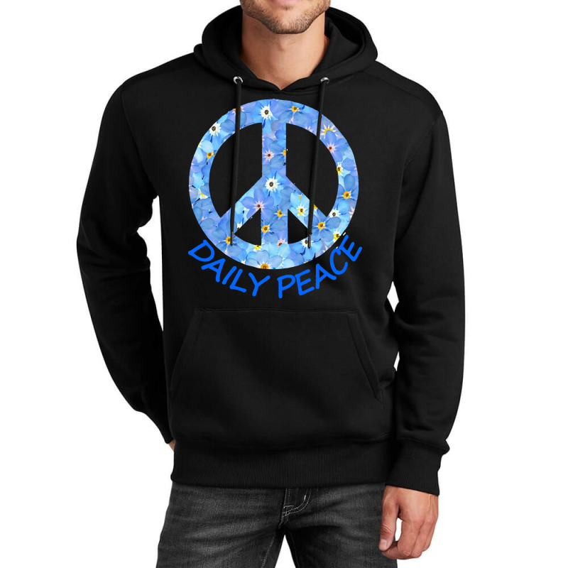 Yoga T  Shirt Forget Me Not Peace Symbol   Daily Peace T  Shirt Unisex Hoodie | Artistshot