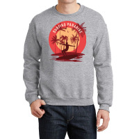 Surfing Paradise Crewneck Sweatshirt | Artistshot