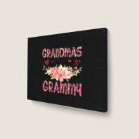 World Full Of Grandmas Be A Grammy T  Shirt In A World Full Of Grandma Landscape Canvas Print | Artistshot