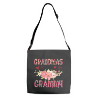 World Full Of Grandmas Be A Grammy T  Shirt In A World Full Of Grandma Adjustable Strap Totes | Artistshot