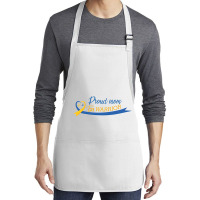 Proud Mom Of A T21 Warrior Medium-length Apron | Artistshot