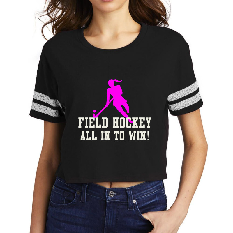 Girls Field Hockey For Kids And Adults Long Sleeve T Shirt Scorecard Crop Tee | Artistshot