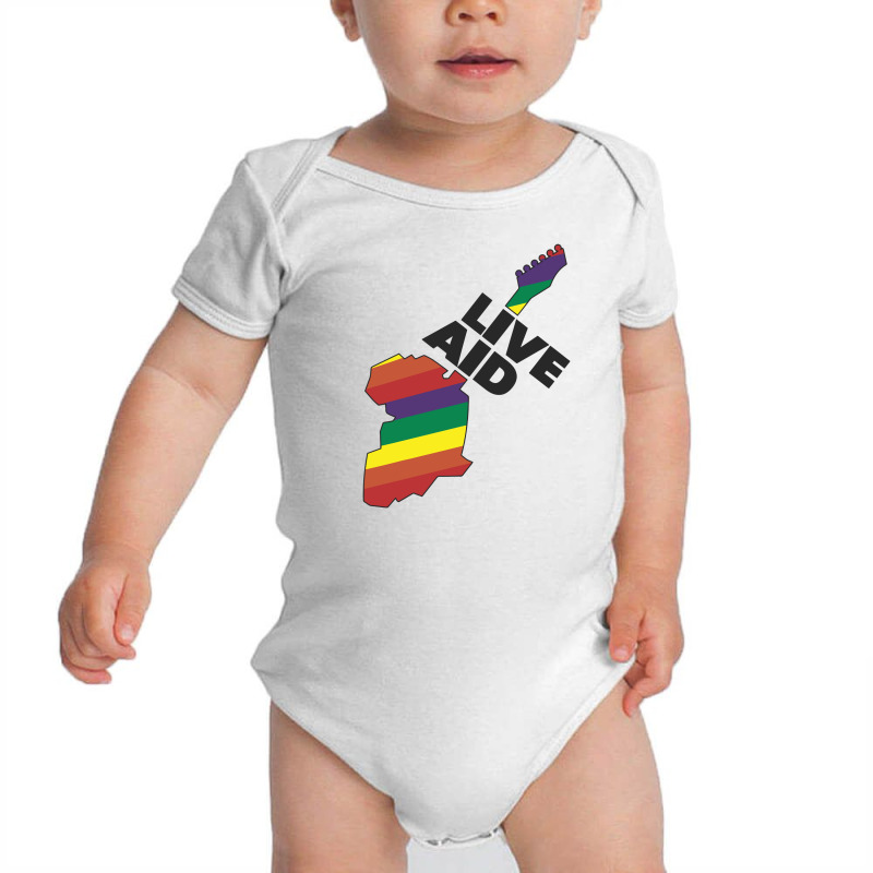 Live Aid Baby Bodysuit by RichardHSanders | Artistshot