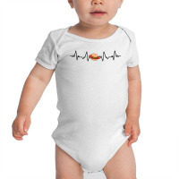 Burger Heartbeart Baby Bodysuit | Artistshot